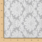 Jacquard Damast Silber - Ribes y Casals