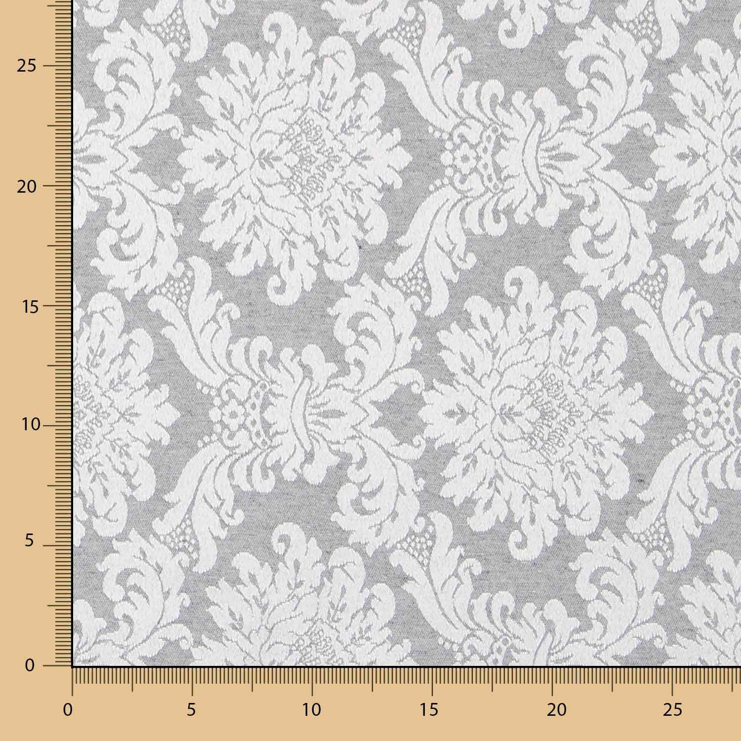 Jacquard Damast Silber - Ribes y Casals