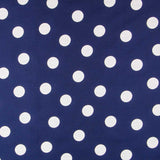 Jacquard zweiseitig blau gepunktet - Ribes y Casals