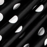 Jacquard Zwei Seiten Schwarz Polka Dot - Ribes y Casals