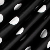 Jacquard Zwei Seiten Schwarz Polka Dot - Ribes y Casals