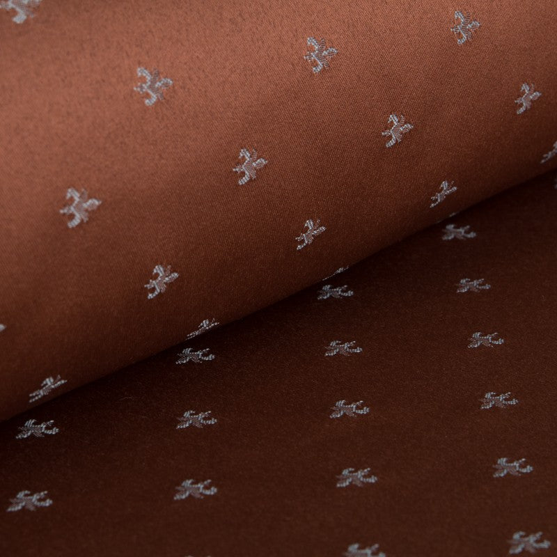 Brauner Fleur De Lis-Jacquard - Ribes y Casals