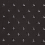 Jacquard Fleur De Lis Schwarz - Ribes y Casals