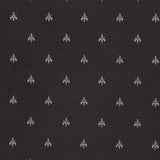 Jacquard Fleur De Lis Schwarz - Ribes y Casals