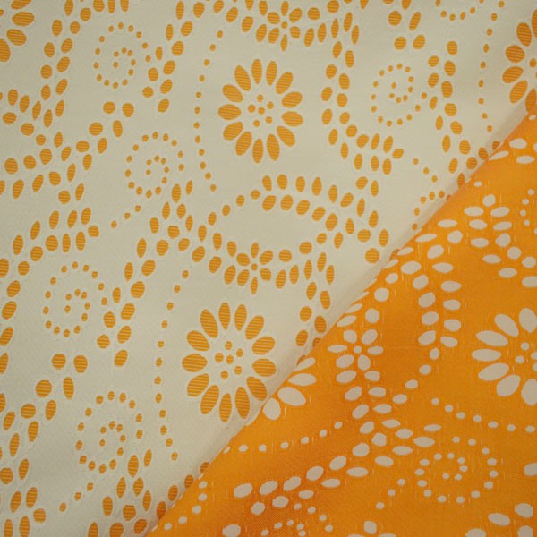 Oranger Blumenjacquard - Ribes y Casals
