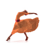Jacquard Floral Tangerine - Ribes y Casals