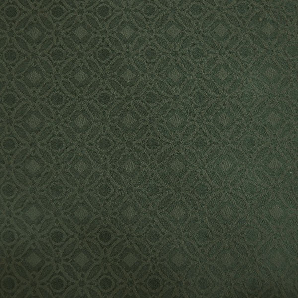 Geometrischer Jacquard in Flaschengrün - Ribes y Casals