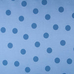 Jacquard Polka Dots Blau 3cm - Ribes y Casals