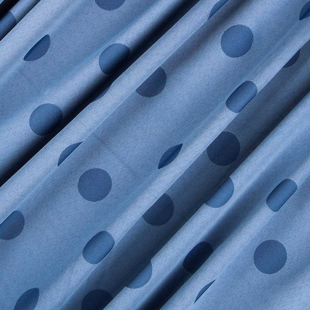 Jacquard Polka Dots Blau 3cm - Ribes y Casals