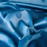 Jacquard Polka Dots Blau 3cm - Ribes y Casals
