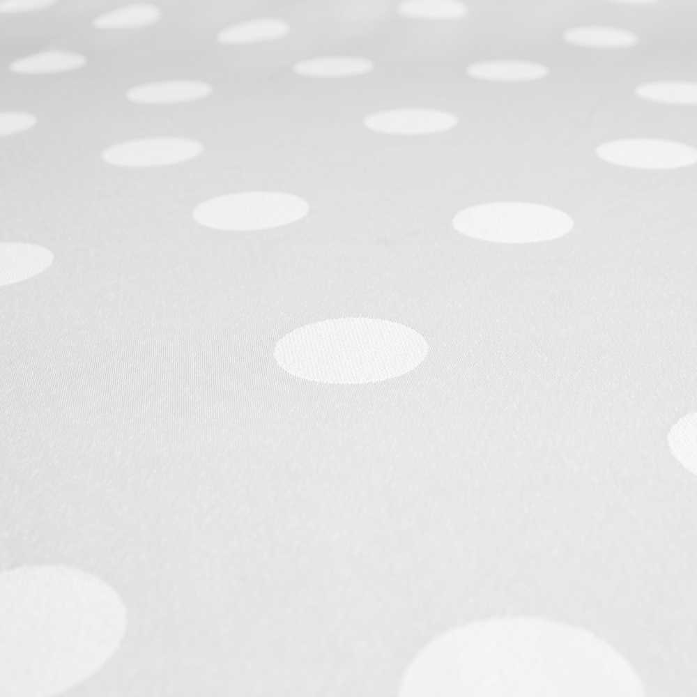 Jacquard Polka Dots Ecru 3cm - Ribes y Casals