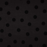 Jacquard Polka Dots Schwarz 3cm - Ribes y Casals