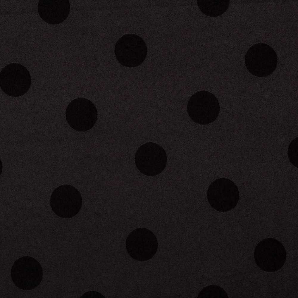 Jacquard Polka Dots Schwarz 3cm - Ribes y Casals