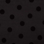 Jacquard Polka Dots Schwarz 3cm - Ribes y Casals