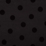 Jacquard Polka Dots Schwarz 3cm - Ribes y Casals
