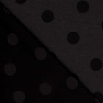 Jacquard Polka Dots Schwarz 3cm - Ribes y Casals
