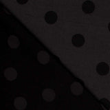 Jacquard Polka Dots Schwarz 3cm - Ribes y Casals