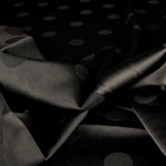 Jacquard Polka Dots Schwarz 3cm - Ribes y Casals
