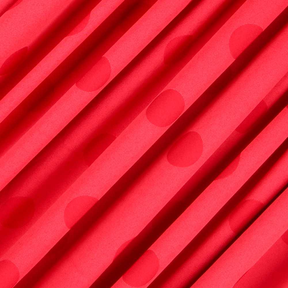 Jacquard Rote Tupfen 3cm - Ribes y Casals