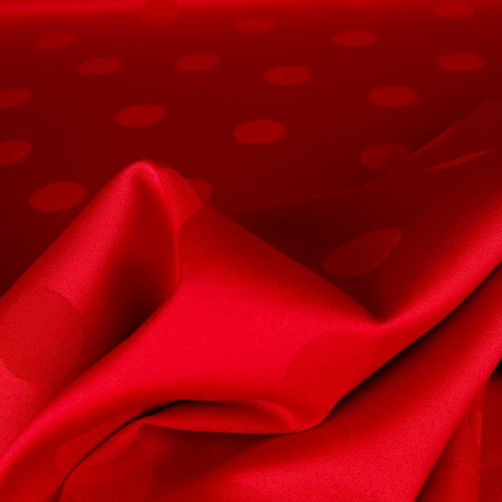 Jacquard Rote Tupfen 3cm - Ribes y Casals