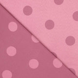 Jacquard-Polka-Dots Rosa 3cm - Ribes y Casals