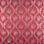 Jacquard Lurex Bouquet Grena - Ribes y Casals