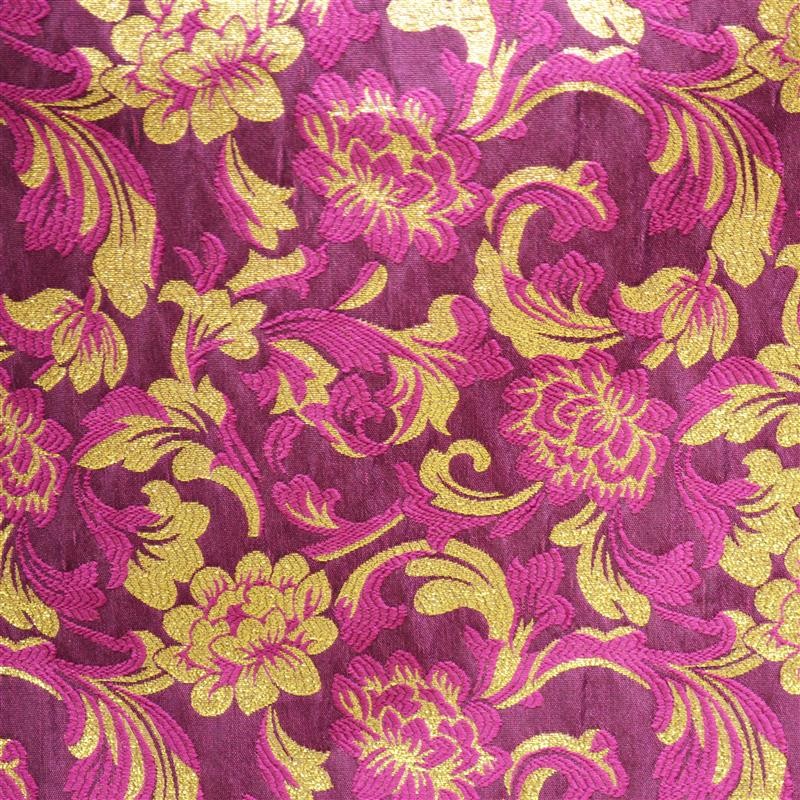 Fuchsia Lurex Jacquard - Ribes y Casals