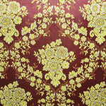 Kastanienbrauner Lurex-Jacquard - Ribes y Casals