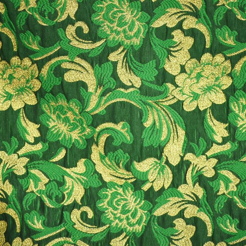 Grüner Lurex-Jacquard - Ribes y Casals