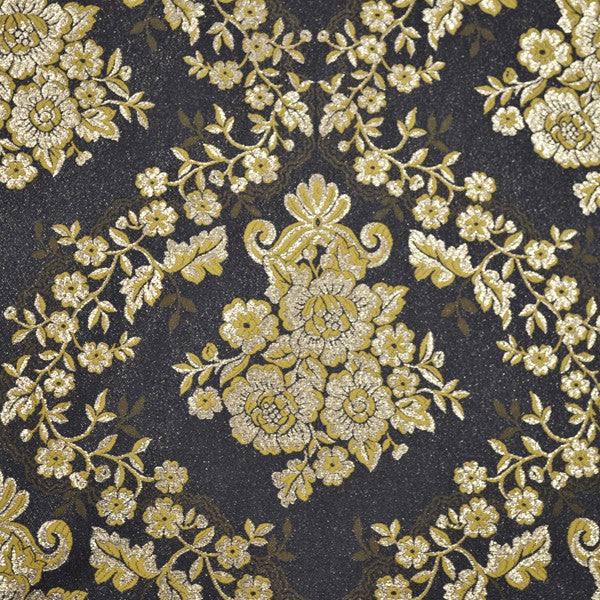 Jacquard Schwarz Gold - Ribes y Casals