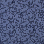Jacquard-Elasthan Mitternachtsblau - Ribes y Casals