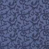 Jacquard-Elasthan Mitternachtsblau - Ribes y Casals