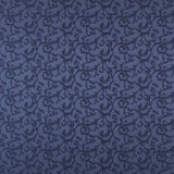 Jacquard-Elasthan Mitternachtsblau - Ribes y Casals