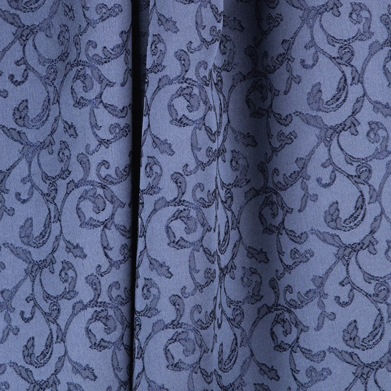 Jacquard-Elasthan Mitternachtsblau - Ribes y Casals