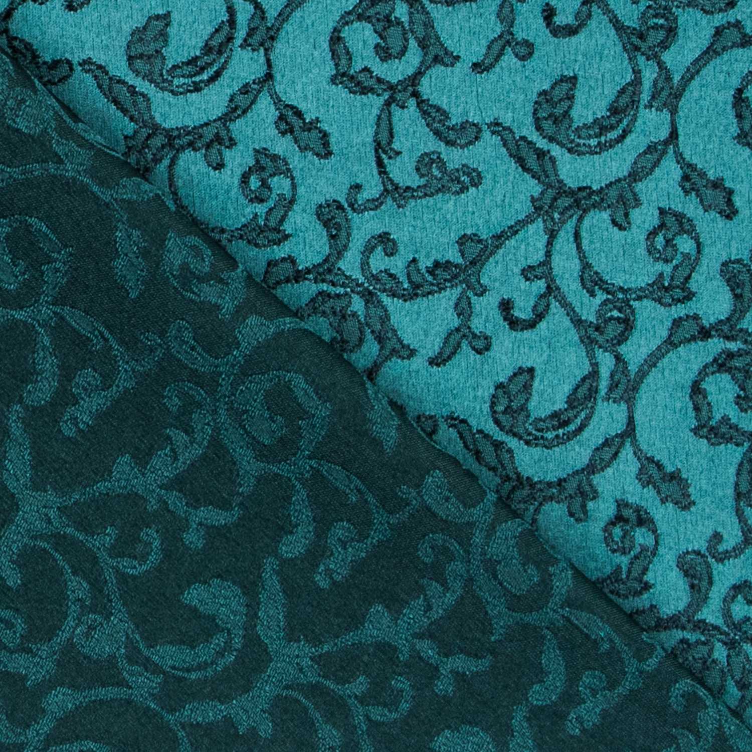 Jacquard Spandex Flaschengrün - Ribes y Casals