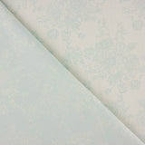 Jacquard Baumwolle Blumen Blau - Ribes y Casals