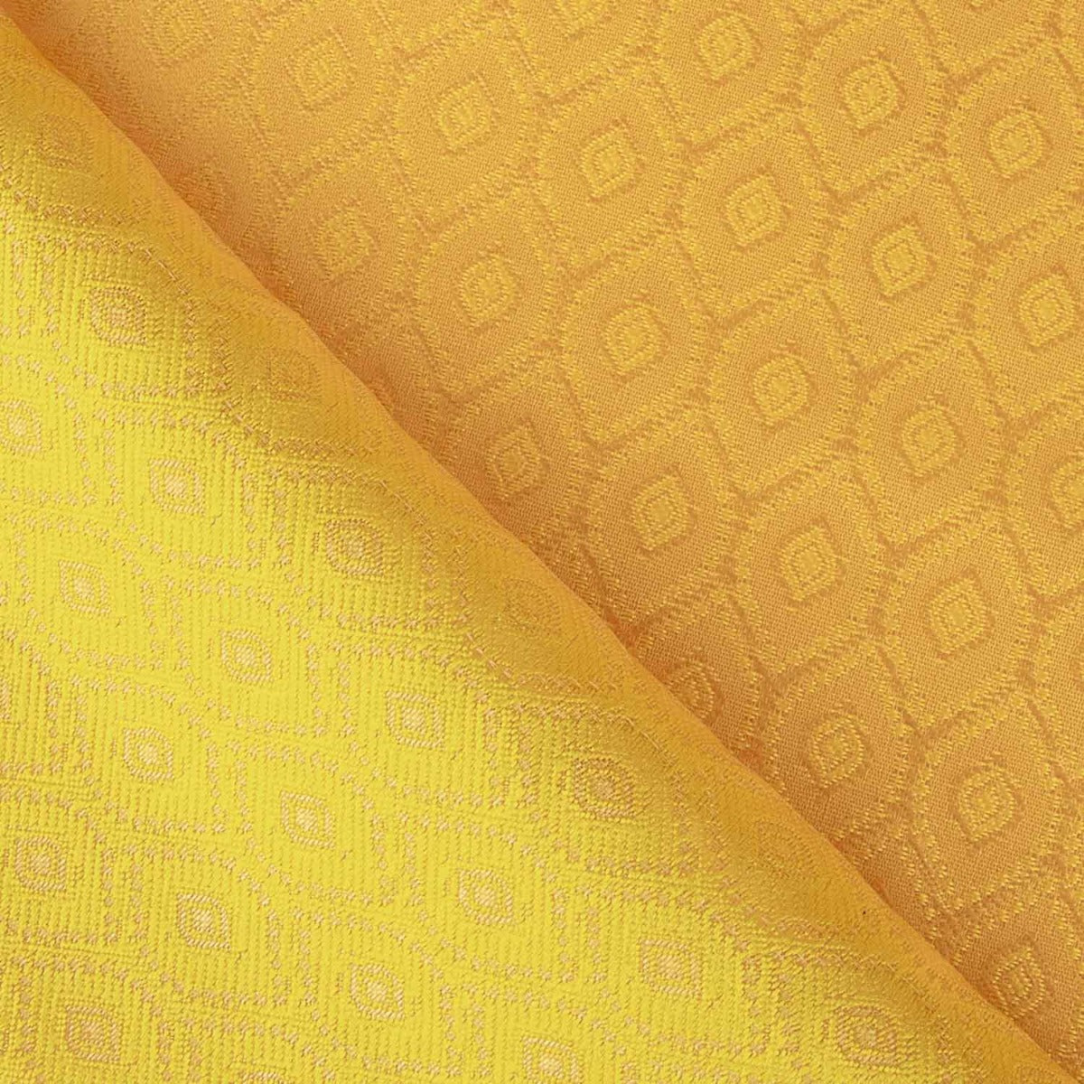 Jacquard Bicolour Rhombus Gelb - Ribes y Casals