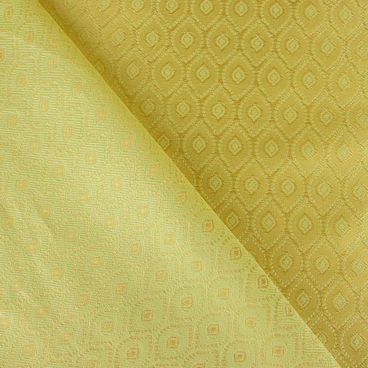 Jacquard-Zweifarbiger lindgrüner Rhombus - Ribes y Casals