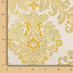 Jacquard-Brokat-Reststück Florencia, natur und gold – verschiedene Maße x Breite 280 cm - Ribes y Casals