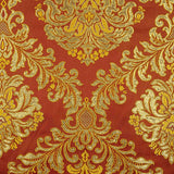 Granat und Gold Granat und Gold Brokat Brokat Jacquard Florencia - Ribes y Casals