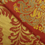 Granat und Gold Granat und Gold Brokat Brokat Jacquard Florencia - Ribes y Casals