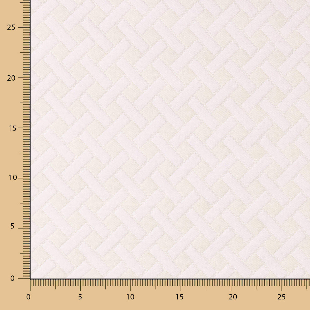 Geometrischer Jacquard gekreuzt Rosa - Ribes y Casals