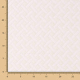 Geometrischer Jacquard gekreuzt Rosa - Ribes y Casals