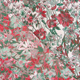 Jacquard Floral Weiß - Ribes y Casals