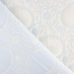Hellblauer Barock-Jacquard - Ribes y Casals