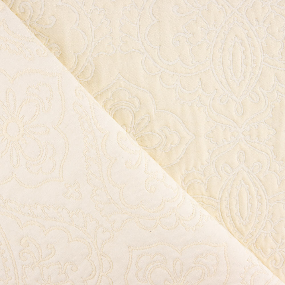 Ecru Geometrischer Jacquard - Ribes y Casals