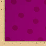 Jacquard-Polka-Dot 3cm Orchidee - Ribes y Casals