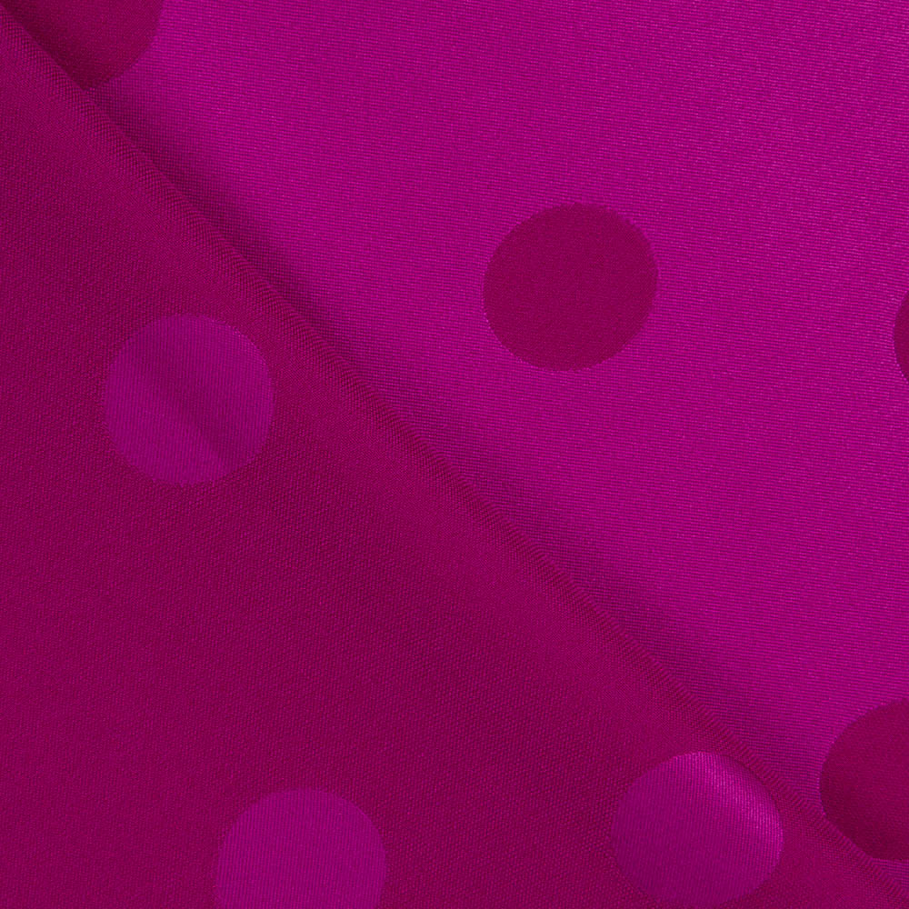 Jacquard-Polka-Dot 3cm Orchidee - Ribes y Casals