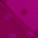 Jacquard-Polka-Dot 3cm Orchidee - Ribes y Casals