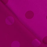 Jacquard-Polka-Dot 3cm Orchidee - Ribes y Casals